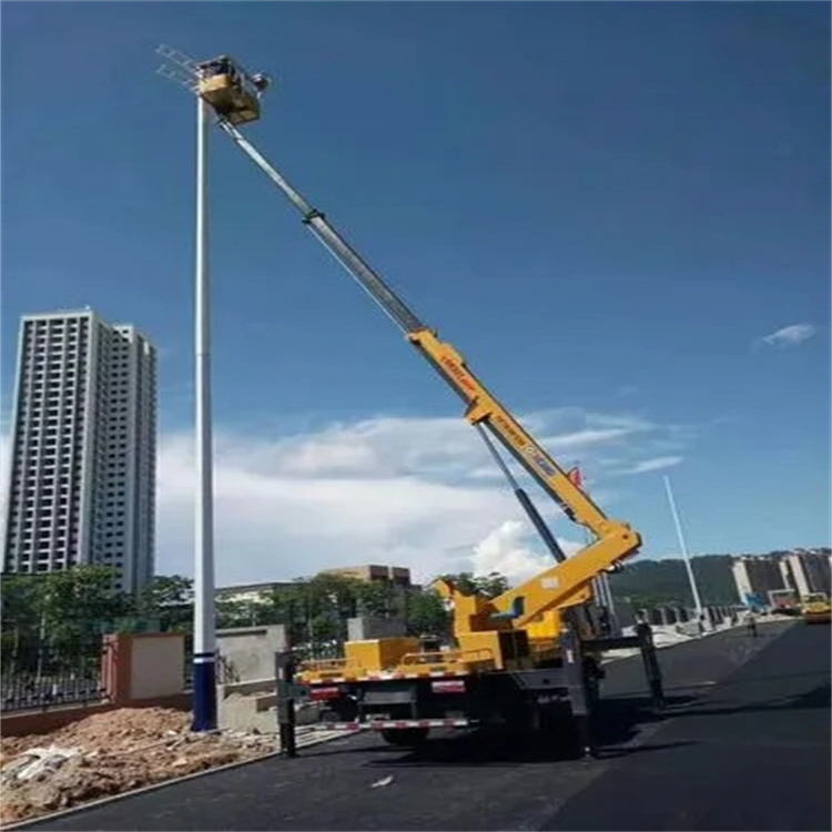 霍山县维修路灯的曲臂升降车出租